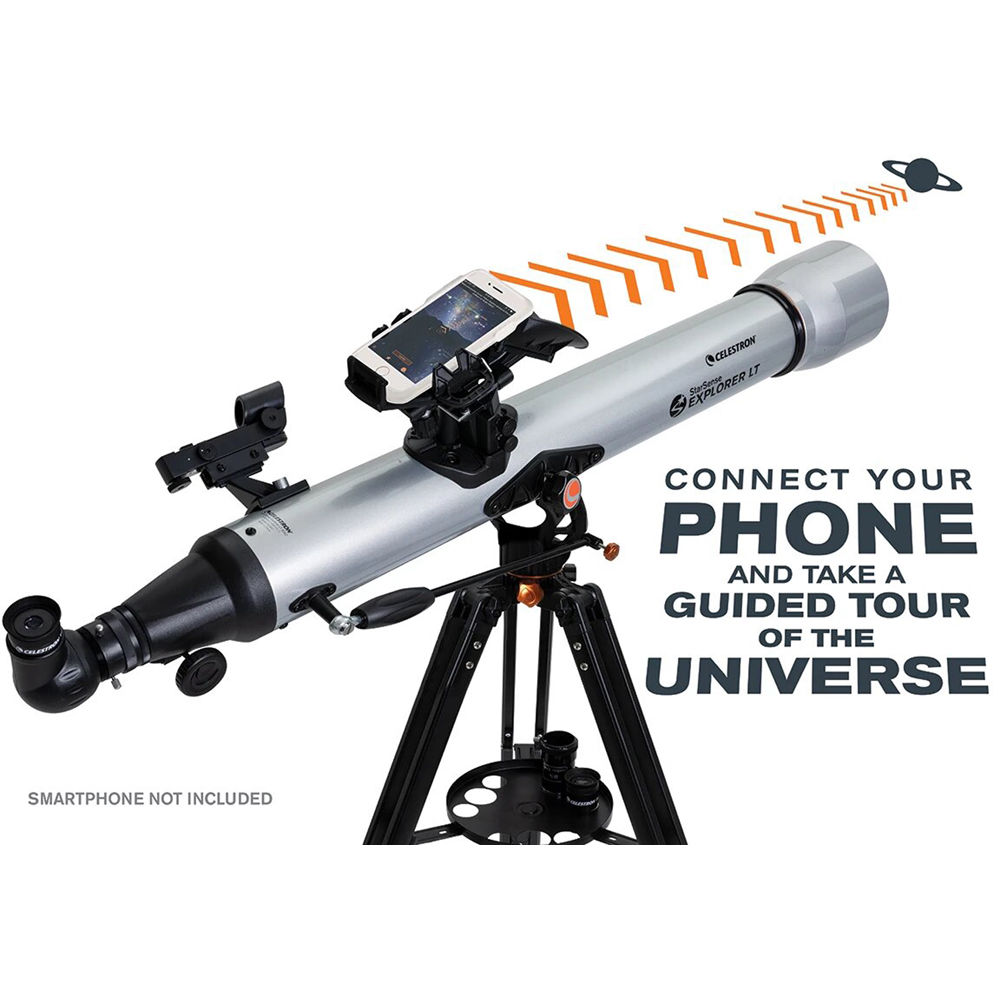 SALES Celestron StarSense Explorer LT 80AZ 80mm f/11 AZ Refractor Telescope, Optional Handholding Session Available