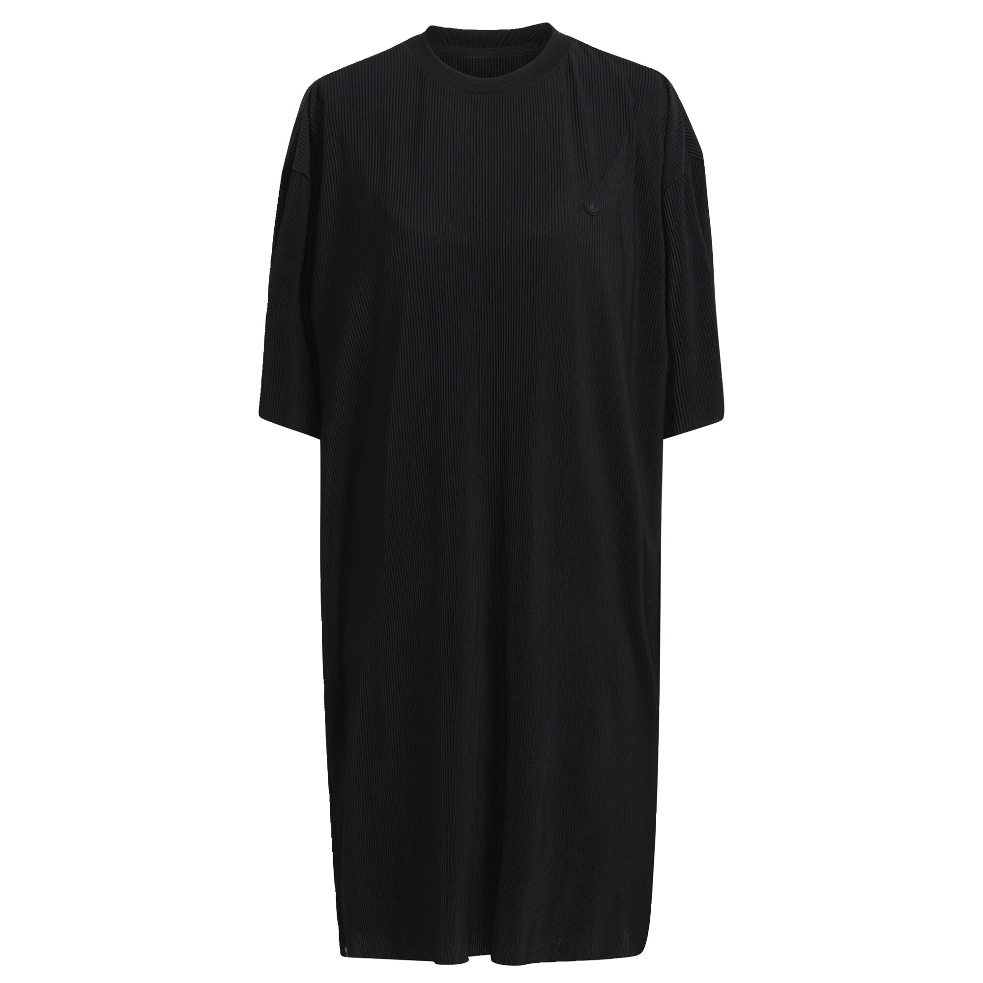 adidas Lifestyle Adicolor Plissé Tee Dress Women Black HF7549