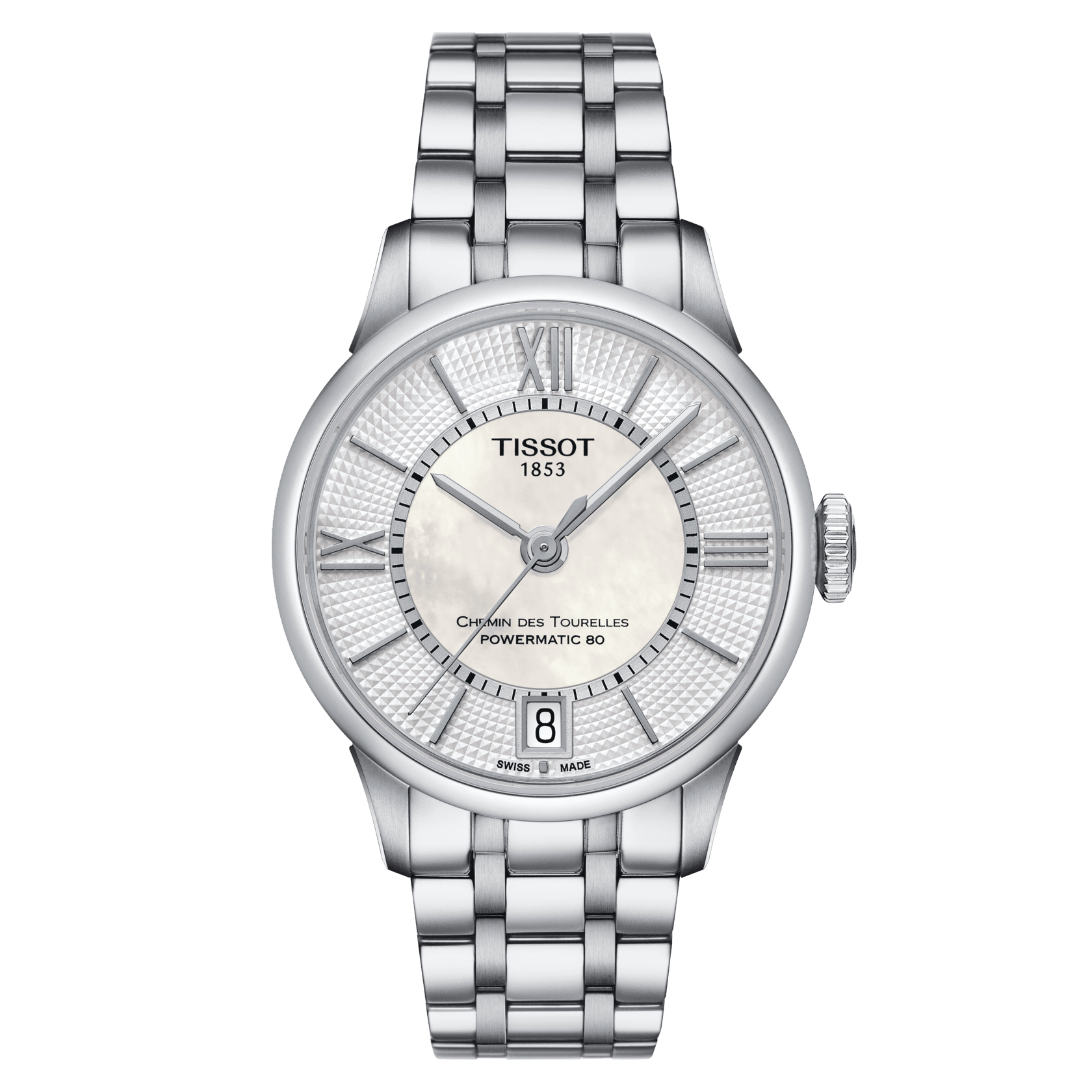 Tissot Chemin des Tourelles Powermatic 80 Lady Watch (T0992071111800)
